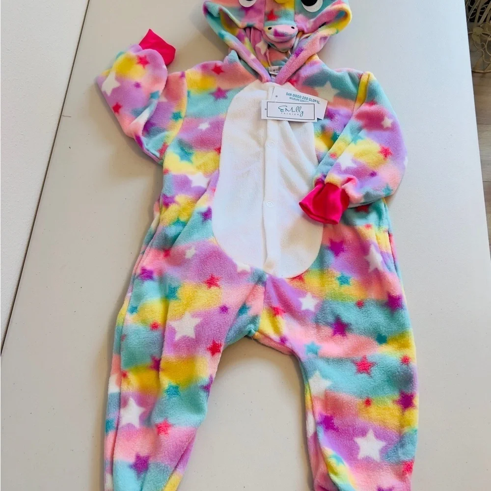 Colorful Starry Kids One Piece-SZ 4